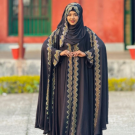 M A ABAYA DN293 new abaya women fashion designer